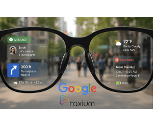 Google získává Raxium: Co to znamená pro budoucnost brýlí pro AR